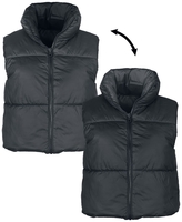 Only - ONLRICKY SHORT REV. WAISTCOAT OTW NOOS - Veste - Femme - noir noir