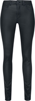 Only - ONLROYAL HW SK ROCK COATED - Pantalon imitation cuir - Femme - noir