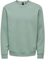 ONLY and SONS - ONSCERES CREW NECK NOOS - Sweat-shirt - Homme - turquoise