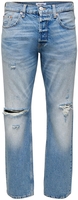 ONLY and SONS - ONSEDGE Loose Light Blue 4067 Jeans - Jean - Homme - bleu clair