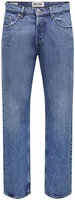 ONLY and SONS - ONSEDGE LOOSE MID. BLUE 4939 JEANS NOOS - Jean - Homme - bleu