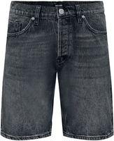 ONLY and SONS - ONSEDGE WASHED BLACK 5796 SHORTS NOOS - Short - Homme - noir