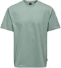 ONLY and SONS - ONSFRED RLX SS TEE NOOS - T-Shirt Manches courtes - Homme - turquoise