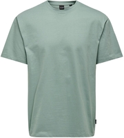 ONLY and SONS - ONSFRED RLX SS TEE NOOS - T-Shirt Manches courtes - Homme - turquoise