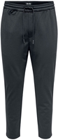ONLY and SONS - ONSLinus Pant Crop - Bas de survêtement - Homme - noir