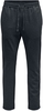 ONLY and SONS - ONSLINUS Tap Stripe 3492 Pant - Pantalon en toile - Homme - noir