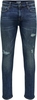 ONLY and SONS - ONSLOOM Slim Blue Damage 2946 Jeans - Jean - Homme - bleu