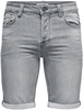 ONLY and SONS - ONSPly Life Reg D Blue Slim Fit - Short - Homme - gris