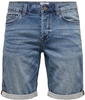ONLY and SONS - Short Bleu Ply Life - Short - Homme - bleu