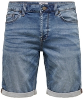 ONLY and SONS - Short Bleu Ply Life - Short - Homme - bleu