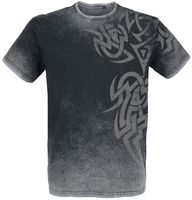 Outer Vision - Broken Symbol - T-Shirt Manches courtes - Homme - noir