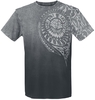 Outer Vision - Burned Tattoo - T-Shirt Manches courtes - Homme - gris