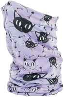 Outer Vision - Cats Dream - Écharpe tube - Femme - lilas noir