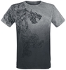 Outer Vision - Dragon Tattoo - T-Shirt Manches courtes - Homme - gris