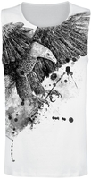 Outer Vision - Eagle Attack - Débardeur - Homme - blanc