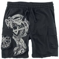 Outer Vision - Tattoo Guardian - Short - Homme - noir
