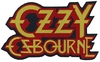 Ozzy Osbourne - Logo Cut Out - Patch - Unisexe - rouge orange