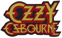 Ozzy Osbourne - Logo Cut Out - Patch - Unisexe - rouge orange