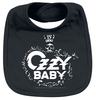 Ozzy Osbourne - Metal-Kids - Ozzy Baby - Bavoir - Unisexe - noir