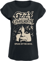 Ozzy Osbourne - Speak Of The Devil - T-Shirt Manches courtes - Femme - noir