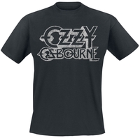 Ozzy Osbourne - Vintage Logo - T-Shirt Manches courtes - Homme - noir