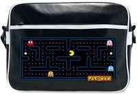 Pac-Man - Labyrinth - Sac à bandoulière - Unisexe - noir