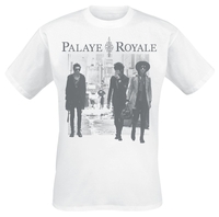 Palaye Royale - Alleyway - T-Shirt Manches courtes - Homme - blanc