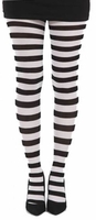 Pamela Mann - Collants Rayés - Collant - Femme - noir blanc
