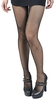 Pamela Mann - Fishnet crotchless tights black - Collant - Femme - noir