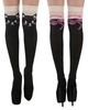 Pamela Mann - Guêtre Avec Un Chat Aux Genoux - Chaussettes montantes - Femme - noir