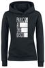 Panic! At The Disco - Block Text - Sweat-shirt à capuche - Femme - noir