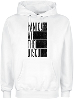 Panic! At The Disco - Block Text - Sweat-shirt à capuche - Homme - blanc