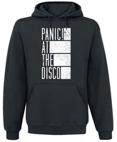 Panic! At The Disco - Block Text - Sweat-shirt à capuche - Homme - noir