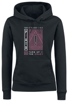 Panic! At The Disco - Turn Up The Crazy - Sweat-shirt à capuche - Femme - noir