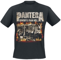 Pantera - Cowboys From Hell - Fire Frame - T-Shirt Manches courtes - Homme - noir
