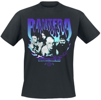 Pantera - Cowboys From Hell Flames - T-Shirt Manches courtes - Homme - noir