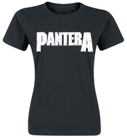 Pantera - Logo - T-Shirt Manches courtes - Femme - noir