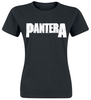 Pantera - Logo - T-Shirt Manches courtes - Femme - noir