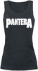 Pantera - Logo - Top - Femme - noir