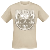Pantera - Metal Skull - T-Shirt Manches courtes - Homme - beige