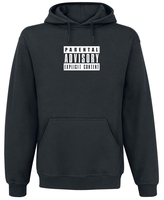 Parental Advisory - Classic Logo - Sweat-shirt à capuche - Homme - noir