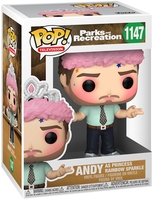 Parks And Recreation - Andy as Princess Rainbow Sparkle Vinyl Figur 1147 - Funko Pop! - Unisexe - multicolor