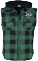 Parkway Drive - EMP Signature Collection - Chemise en flanelle - Homme - vert noir