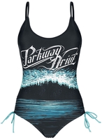 Parkway Drive - EMP Signature Collection - Maillot de bain - Femme - noir bleu blanc