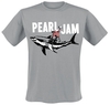 Pearl Jam - Shark Cowboy - T-Shirt Manches courtes - Homme - gris