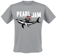 Pearl Jam - Shark Cowboy - T-Shirt Manches courtes - Homme - gris