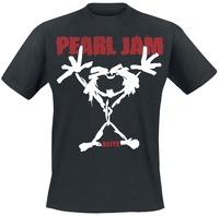 Pearl Jam - Stickman - T-Shirt Manches courtes - Homme - noir