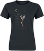 Peter Pan - Clochette Poussière De Fée - T-Shirt Manches courtes - Femme - noir