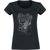Peter Pan - Dark Cover - T-Shirt Manches courtes - Femme - noir