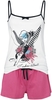 Peter Pan - Fée Clochette - Bas de pyjama - Femme - blanc rose